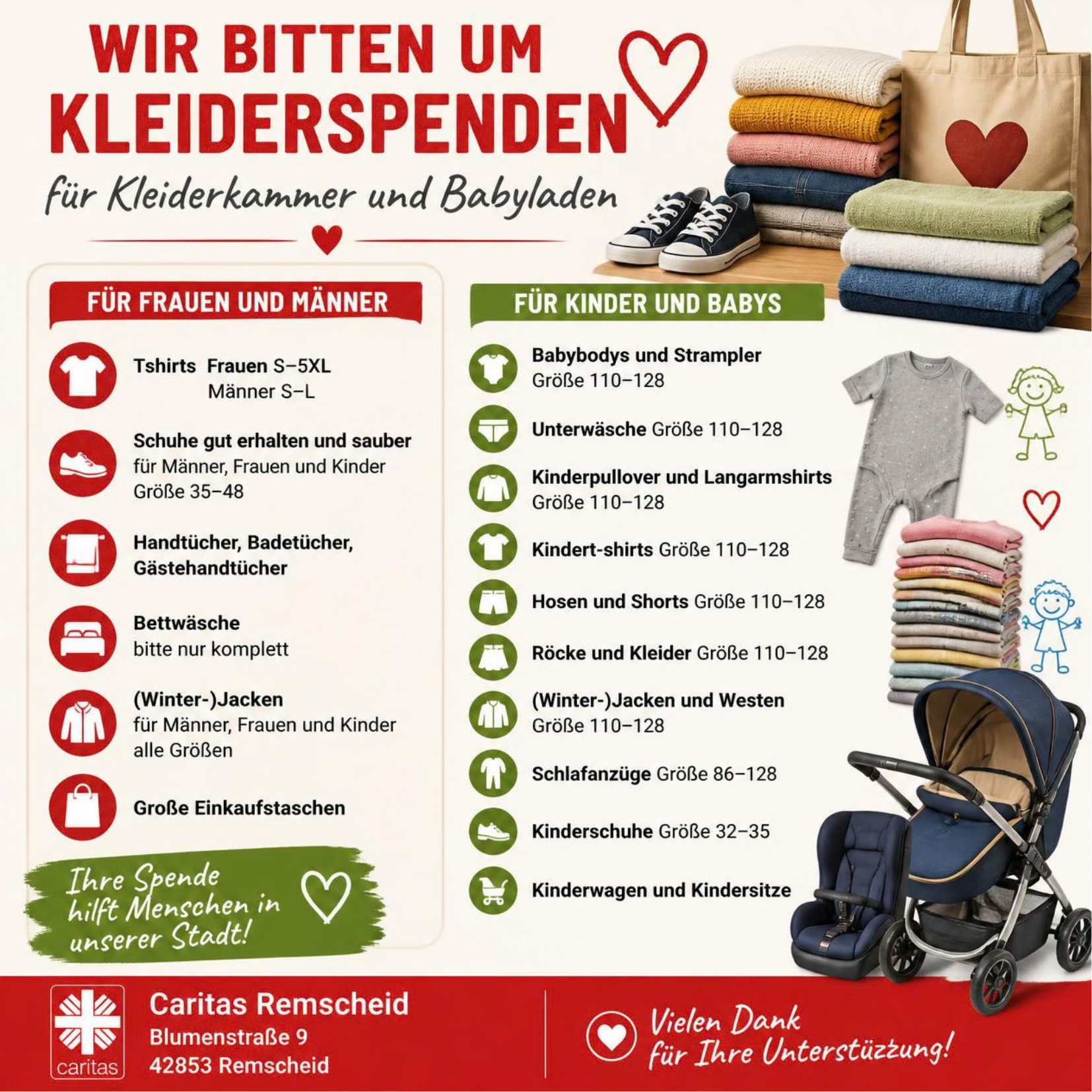 Kleiderspenden