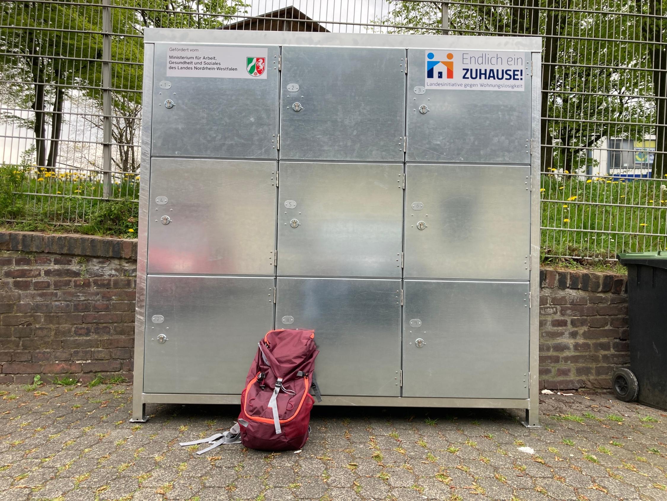 Wohnungsnotfallhilfen Schliessfächer Spende